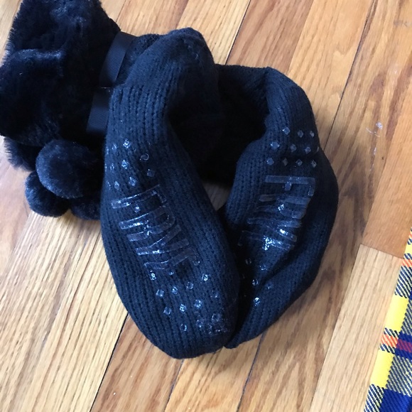 Frye Home Sock Black Cozy Cabin Boot Socks - Picture 4 of 5